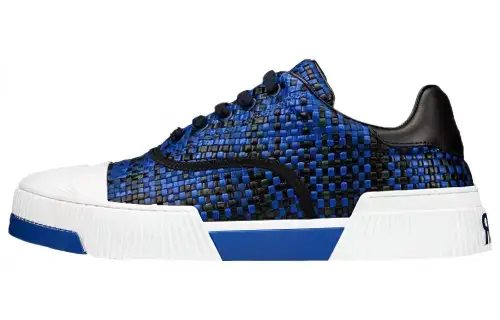 DIOR Women's D-Smash 'Woven Lambskin - Indigo'