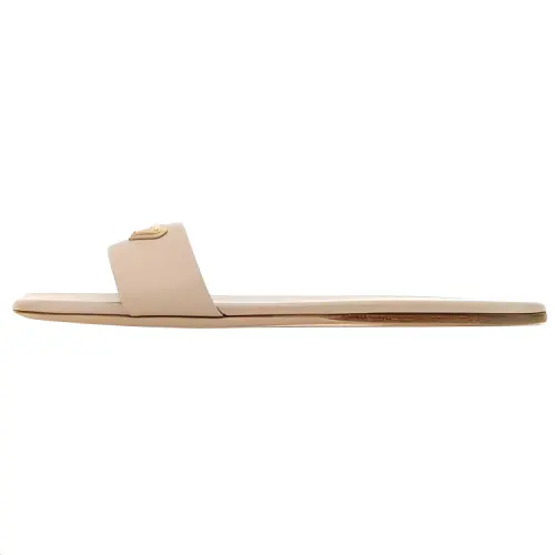 PRADA Slide Slippers Women's Beige