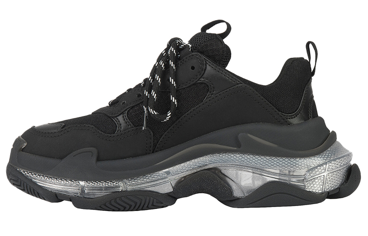 Женские кроссовки Balenciaga Triple S (черные)