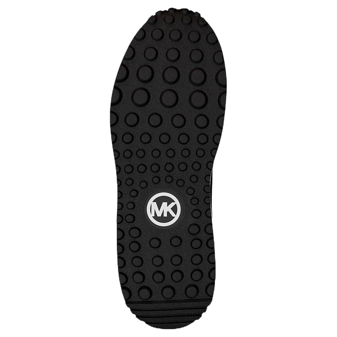 Мужские кроссовки MICHAEL KORS Dax Mixed-Media Trainer (черные) — фото 7