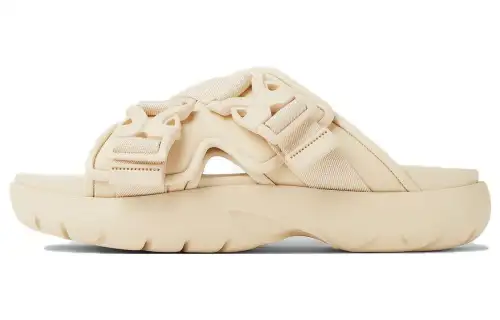 Bottega Veneta Snap Slide Slippers Men's Sea Salt Color