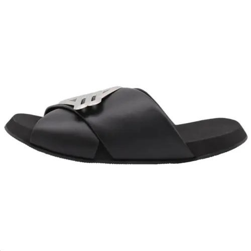 Balenciaga Rubber Quiet Slide Slippers Men's Black