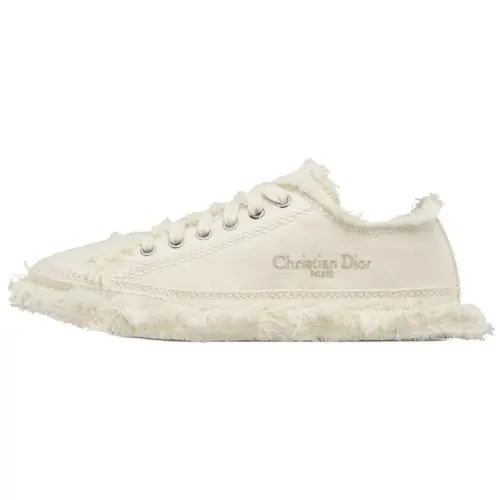 DIOR BEAUTY Low top Skateboard Shoes Women's White