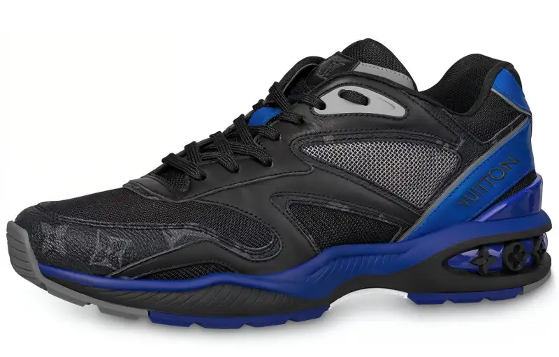 LOUIS VUITTON Trail Sneakers 'Black Blue'