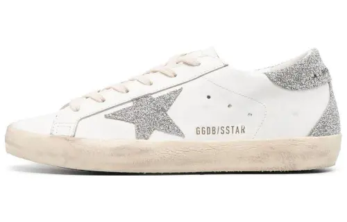 Golden Goose Superstar Glitter-embellished Sneakers