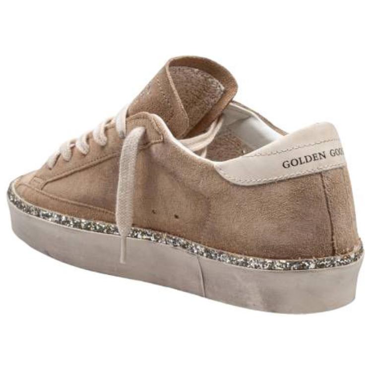 Женские кеды Golden Goose Hi Star (коричневые) — фото 4