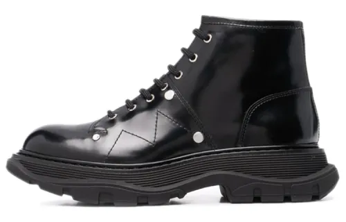Alexander McQueen leather ankle boots Women's