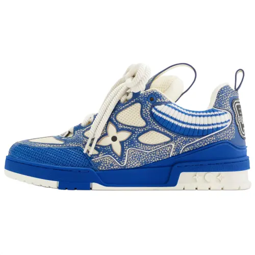 LOUIS VUITTON Skate Low top Skateboard Shoes Men's Marine Blue