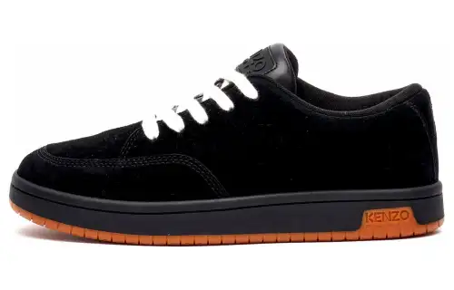 KENZO Dome Low top Stylish Skateboarding Shoes Women's Black