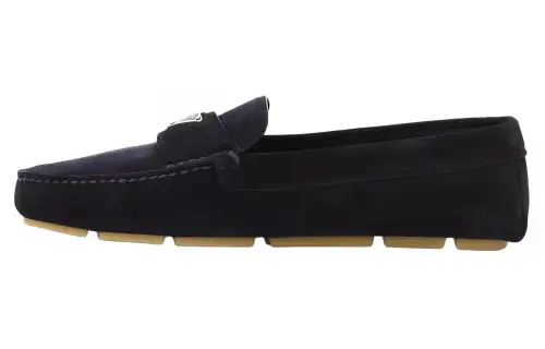 PRADA Loafers Men's Blue