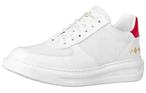 LOUIS VUITTON Beverly Hills Low top Casual Shoes Men's White