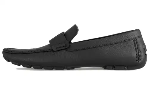 LOUIS VUITTON Monte Carlo Moccasin Shoes 'Black Plain'