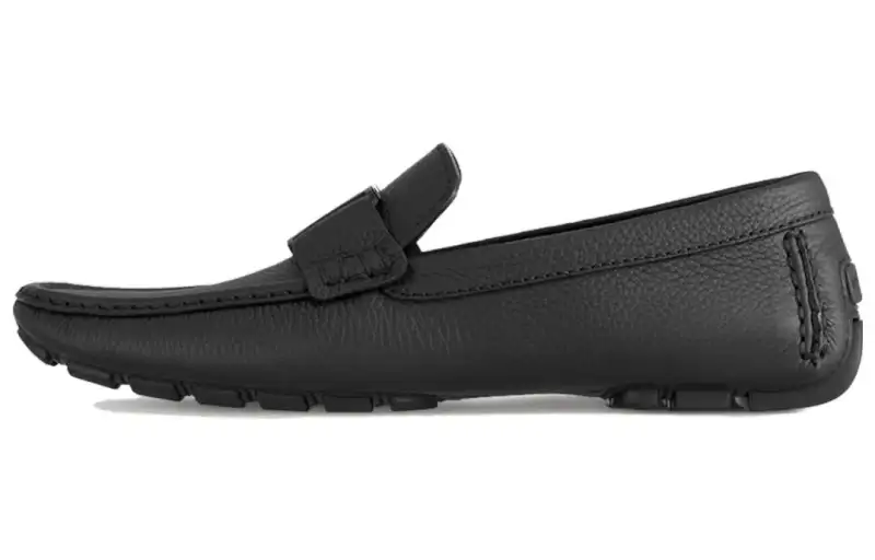 LOUIS VUITTON Monte Carlo Moccasin Shoes 'Black Plain'