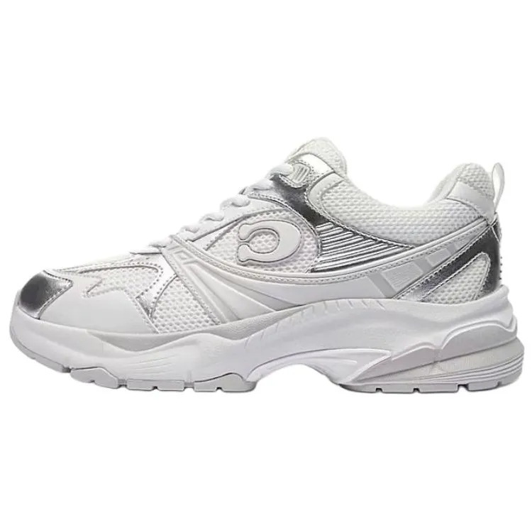 COACH Low top Casual Shoes Women's Light Gray