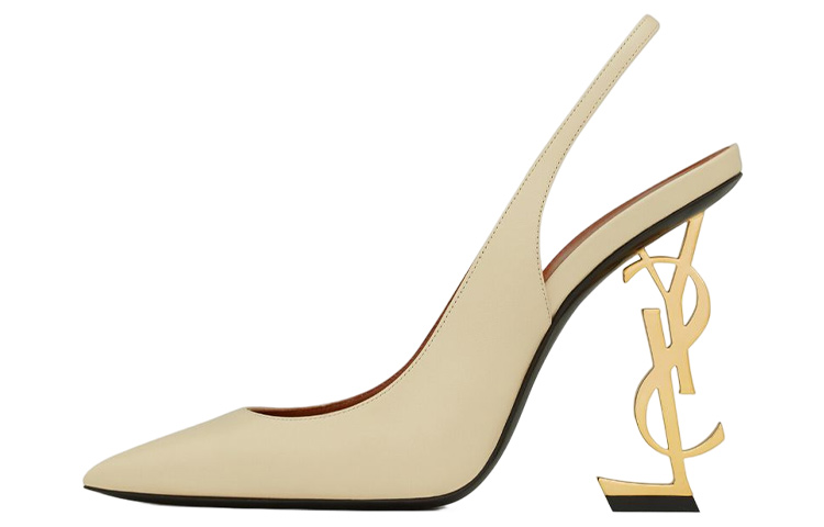 SAINT LAURENT Opyum 110mm Slingback Pumps