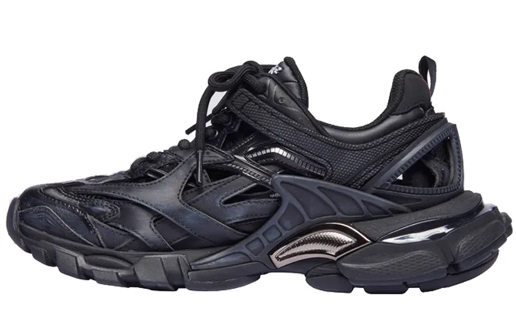 Balenciaga Track. 2 Black Women's