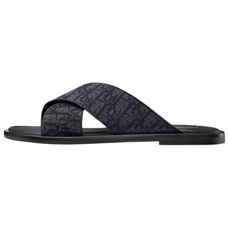 DIOR Alias Sandals Oblique Grey