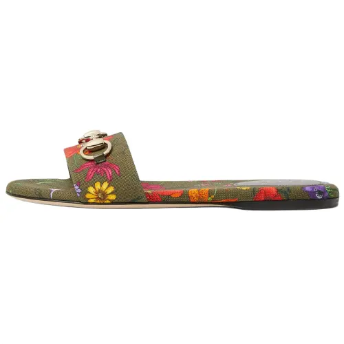 GUCCI Slide Slippers Women's Green