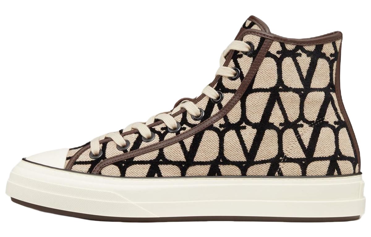 Мужские кеды Valentino Valentino TOTALOOP (бежево-черный)