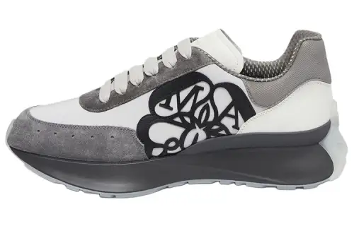 Alexander McQueen Sprint Runner Grey White