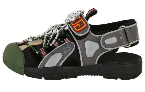 GUCCI Sandals Grey Women's
