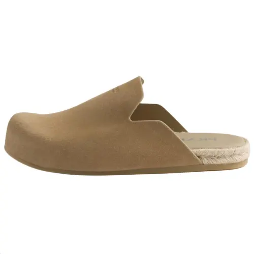 PRADA Closed Toe Slippers 1cm Men's Light Umber