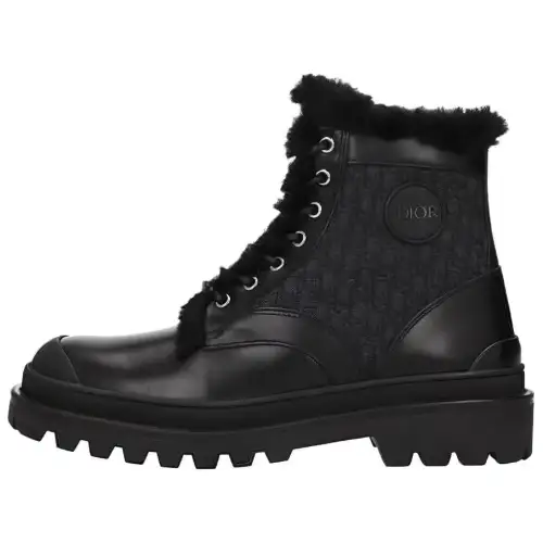 DIOR Explorer Ankle Boots Men's Black