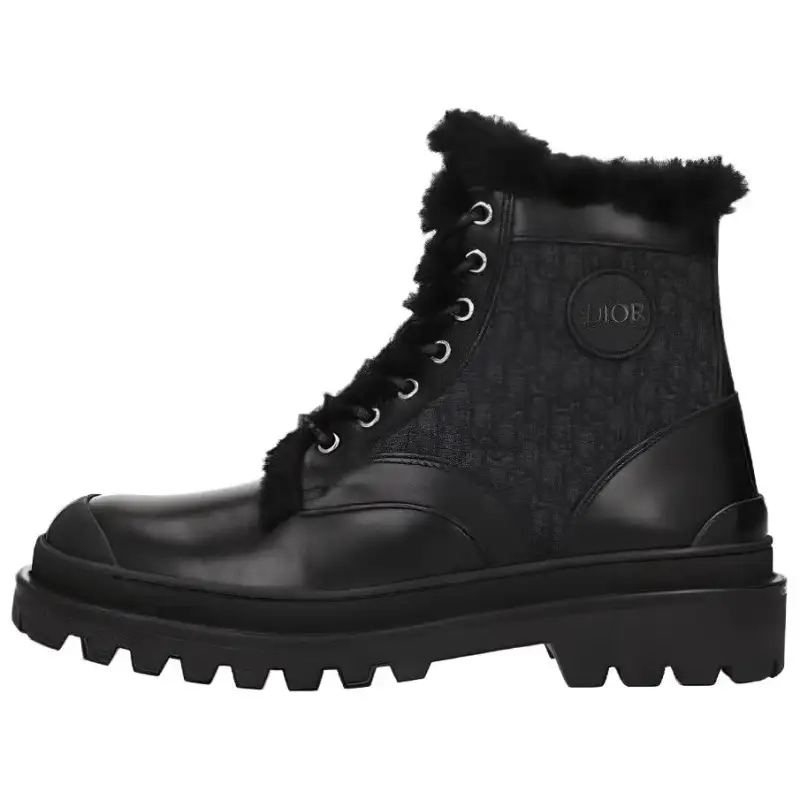 DIOR Explorer Ankle Boots Men's Black