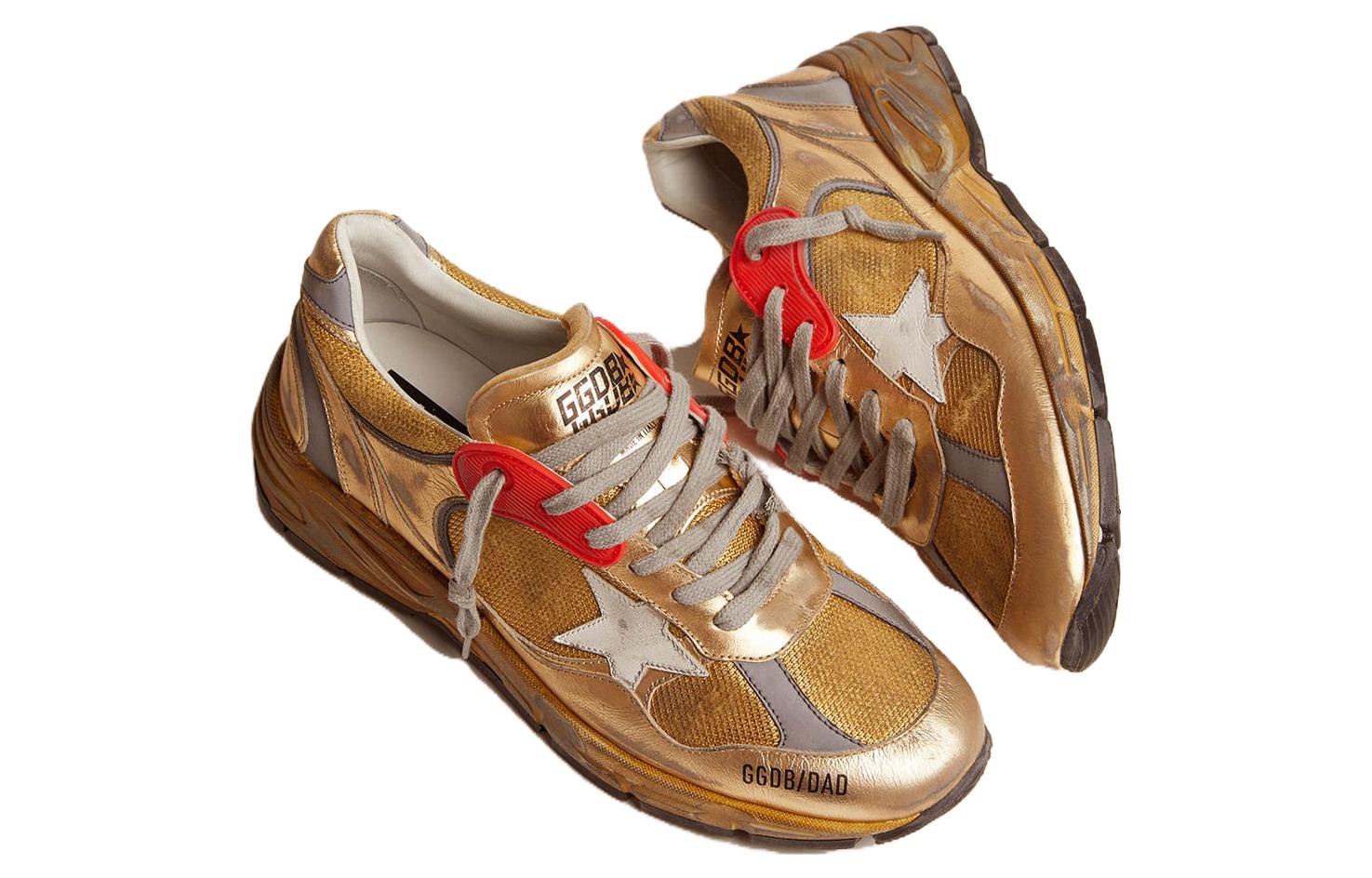 Golden Goose Dad-Star White Red Silver Grey
