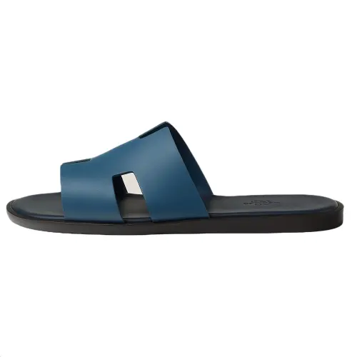 HERMES Slide Slippers Men's Blue