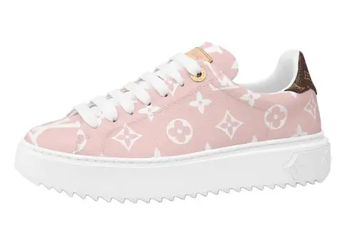 Louis Vuitton Wmns Time Out Sneaker 'Pink Monogram' Women's