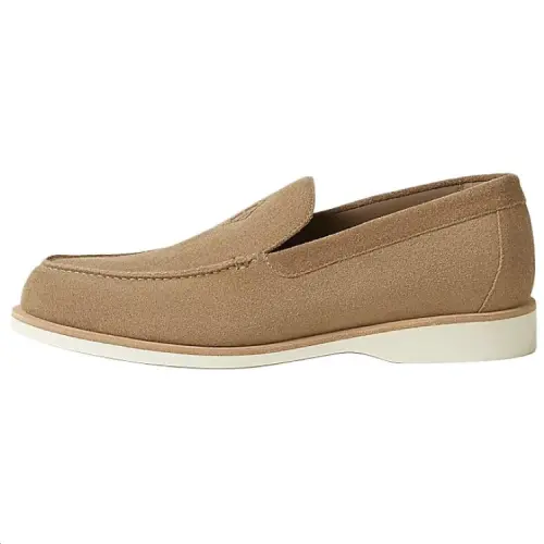 HERMES Low Casual Shoes 2.5cm Men's Beige