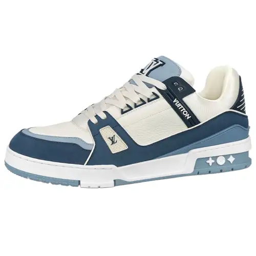LOUIS VUITTON Lv Trainers 'White Blue'