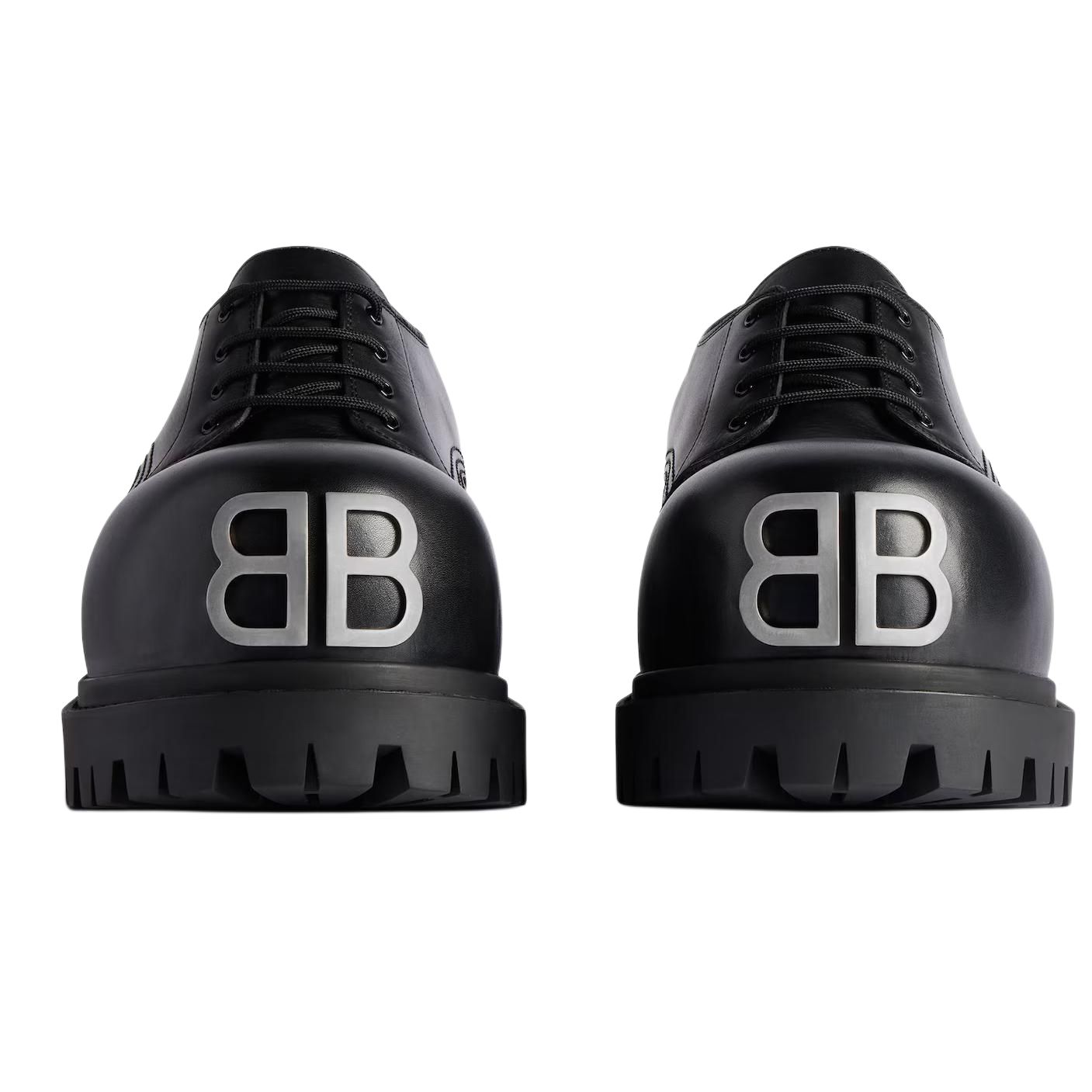 Ботинки Balenciaga Stomper (черные) — фото 4