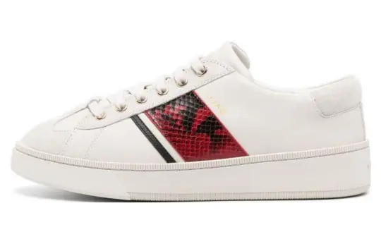 BALLY Panelled Low-top Leather Sneakers