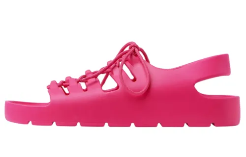 Bottega Veneta Jelly Stylish Sandal Women's Rose Red