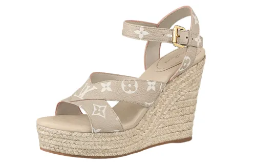 LOUIS VUITTON Sandal Women's Beige