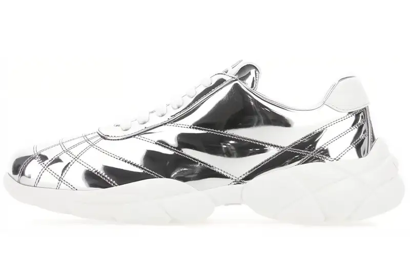 MIU MIU Low top Casual Shoes Women's Silver