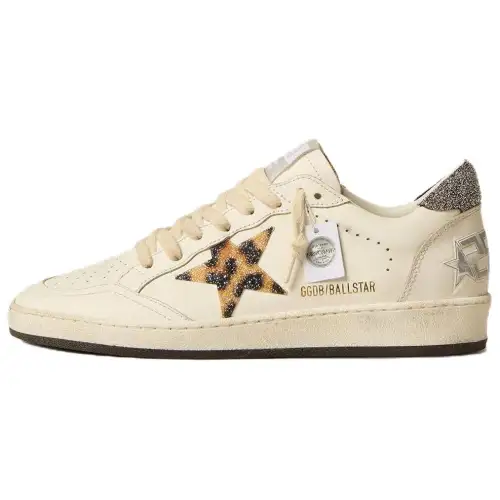 Golden Goose Swarovski X Golden Goose Women's Ball Star 'Leopard Crystal'