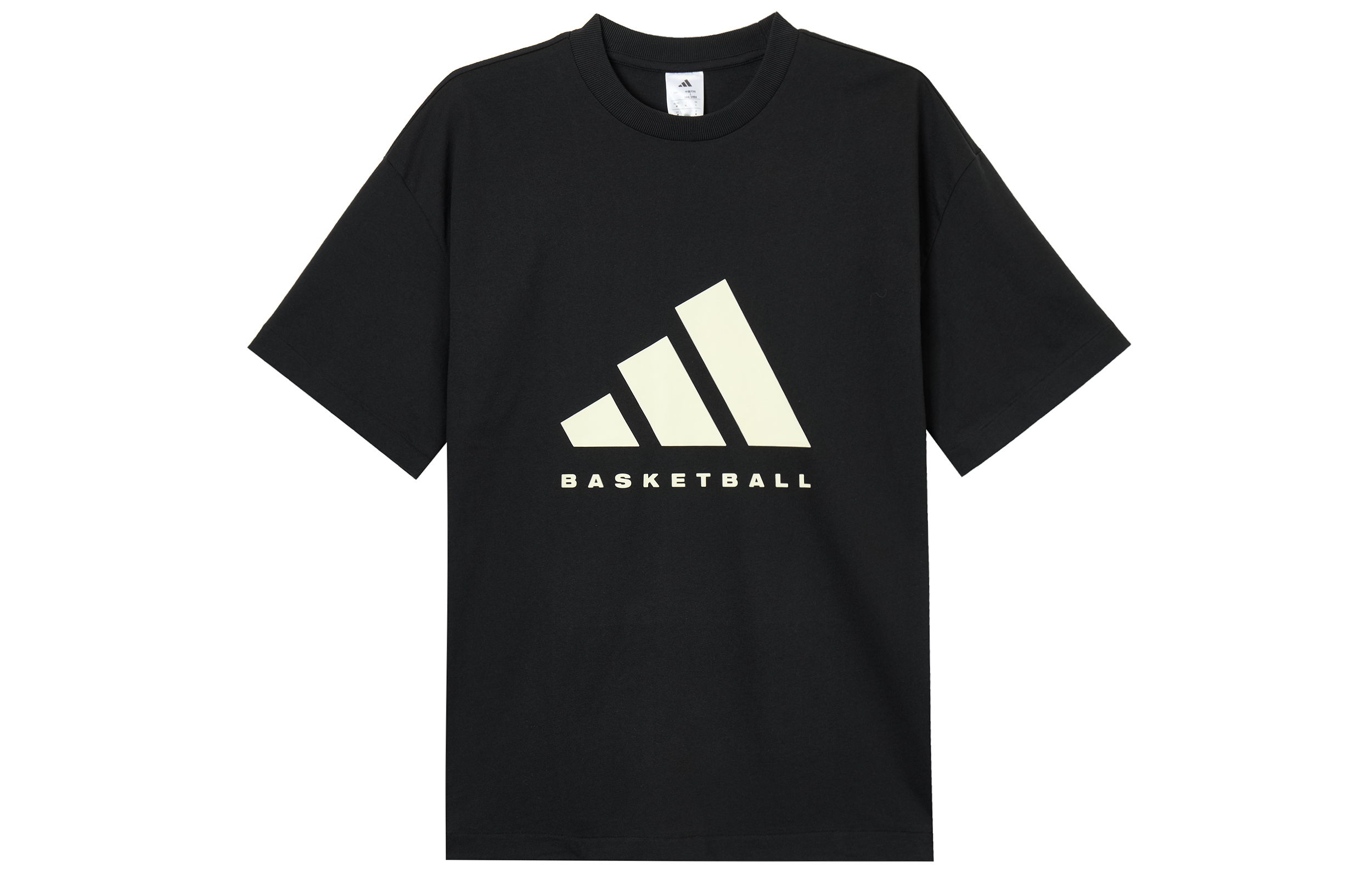 Футболка adidas BASKETBALL (черная)
