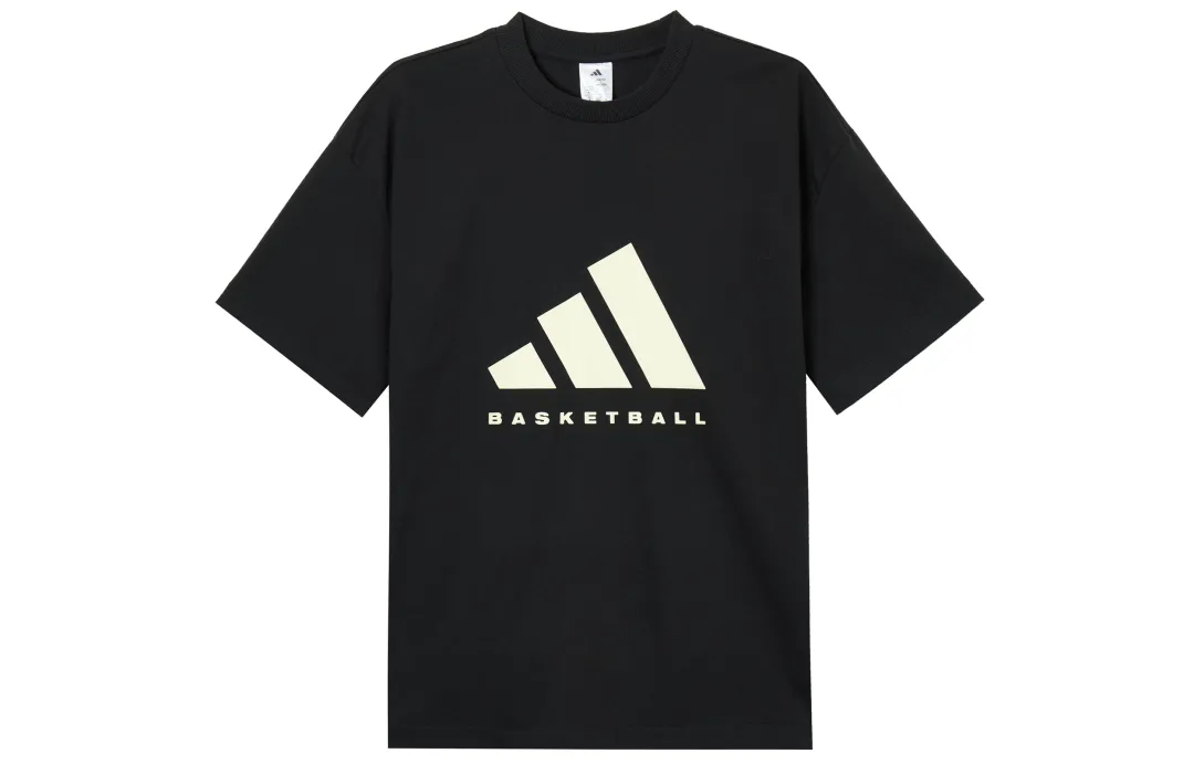 Adidas BASKETBALL T Shirt Unisex Black