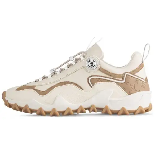 LOUIS VUITTON Rush Low top Casual Shoes Women's Cream