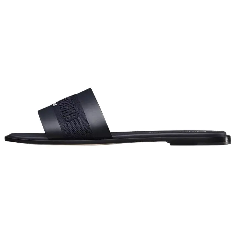 DIOR Dway Slide Slippers Women's Dark Blue