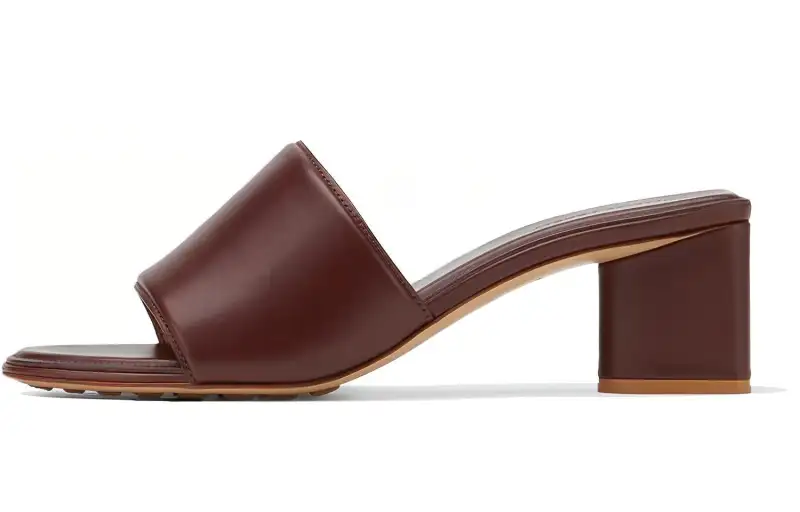 Bottega Veneta The Band Slip On Sandal Brown Women's