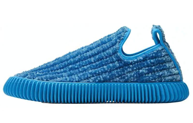Bottega Veneta Ripple Low top Skateboard Shoes Men's Blue