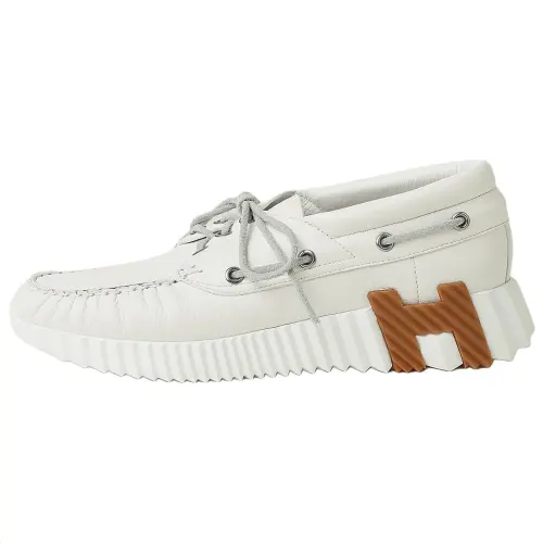 HERMES Ketch Casual Shoes Women's White