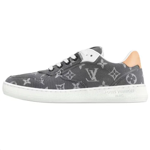 LOUIS VUITTON Stadium Low top Skateboard Shoes Women's Black