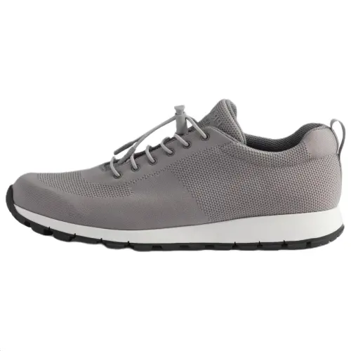 PRADA Pu Low top Casual Shoes Men's Gray