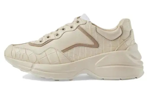 GUCCI Rhyton Casual Shoes Women's Beige