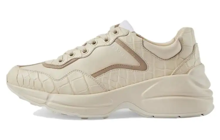 GUCCI Rhyton Casual Shoes Women's Beige